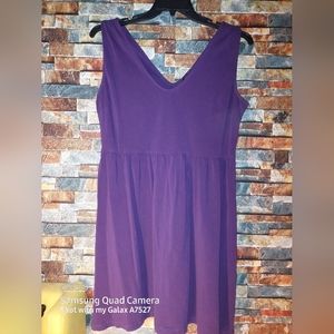 Sleeveless cotton dress